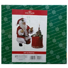 Load image into Gallery viewer, KURT ADLER SANTA (8.5" LIT NATIVITY)