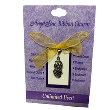 Load image into Gallery viewer, ANGEL STAR RIBBON CHARM
