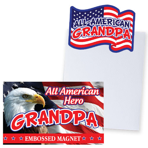 GRANDPA EMBOSSED MAGNET