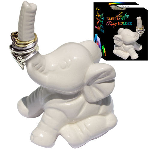 LUCKY ELEPHANT RING HOLDER