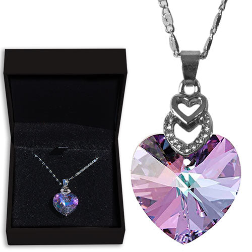 PURPLE HEART NECKLACE