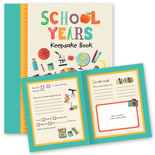 SCHOOL MEMORY KEEPSAKE BOOK