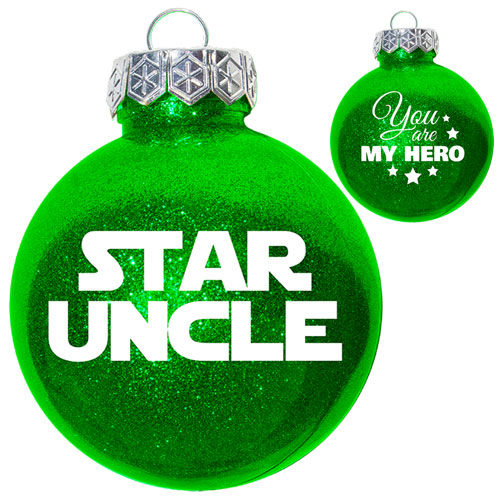 UNCLE GLITTER ORNAMENT