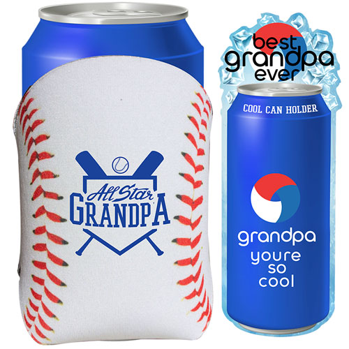 GRANDPA BASEBALL KOOZIE