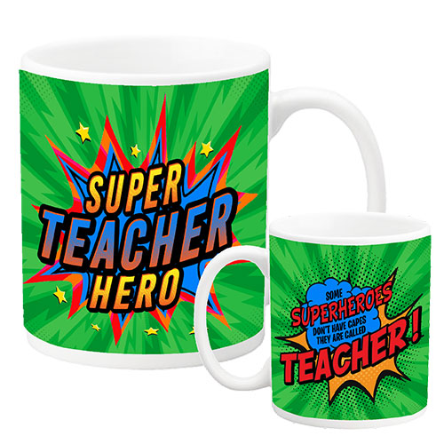 TEACHER CERAMIC MUG *DAMAGED BOX*