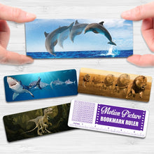 Load image into Gallery viewer, LENTICULAR BOOKMARK RULER
