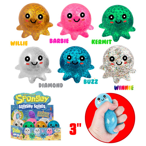 SPONGEY SQUEEZE SQUID – HolidayShopCloseouts