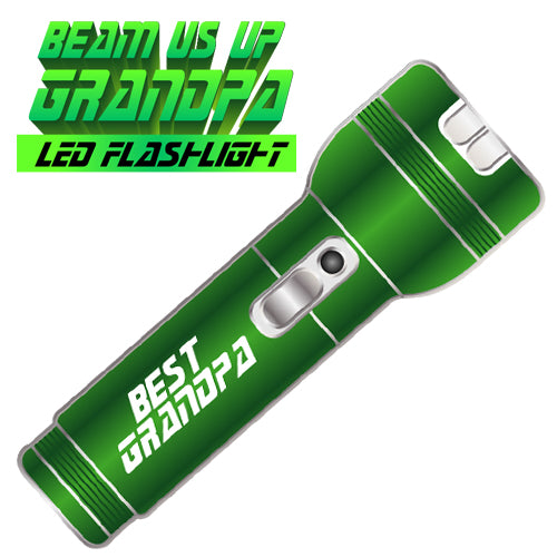 BEAM US UP GRANDPA FLASHLIGHT