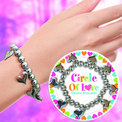 CIRCLE OF LOVE CHARM BRACELET