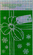 Load image into Gallery viewer, HOLIDAY MYLAR SELF-SEAL GIFT BAG 5&quot; X 7&quot; (Pack of 50)
