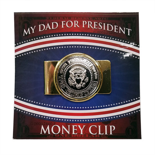 DAD FOR PRESIDENT MONEY CLIP