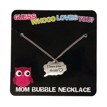 Load image into Gallery viewer, MOM BUBBLE NECKLACE
