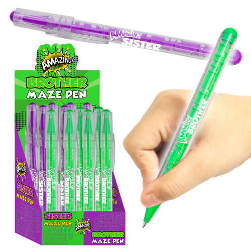 SISTER/BROTHER MAZE PEN