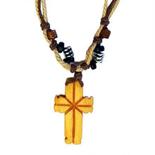 Load image into Gallery viewer, ENGRAVED CROSS NECKLACE
