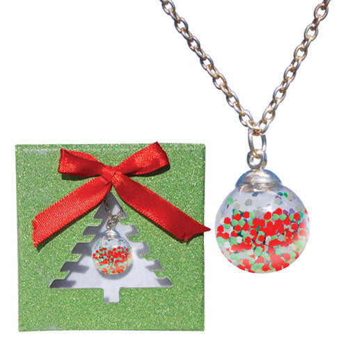 CHRISTMAS ORNAMENT NECKLACE