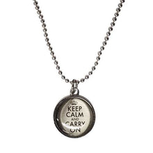 Load image into Gallery viewer, KEEP CALM NECKLACE

