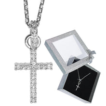 Load image into Gallery viewer, CRYSTAL CROSS NECKLACE
