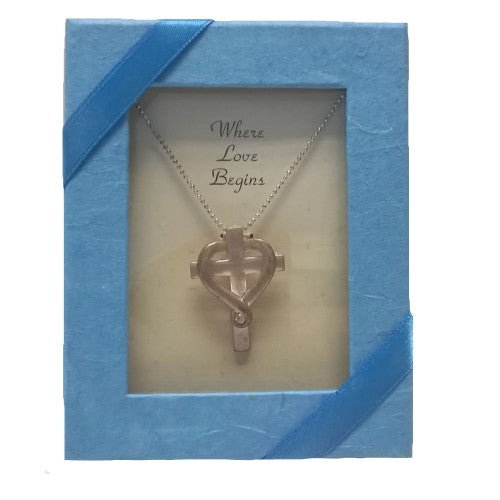 WHERE LOVE BEGINS NECKLACE
